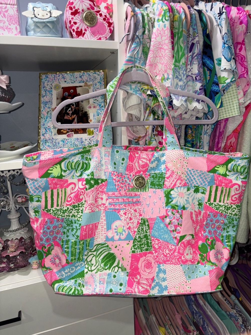Lilly Pulitzer beach tote